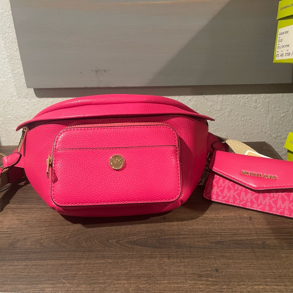 Michael Kors Pink Crossbody Bag